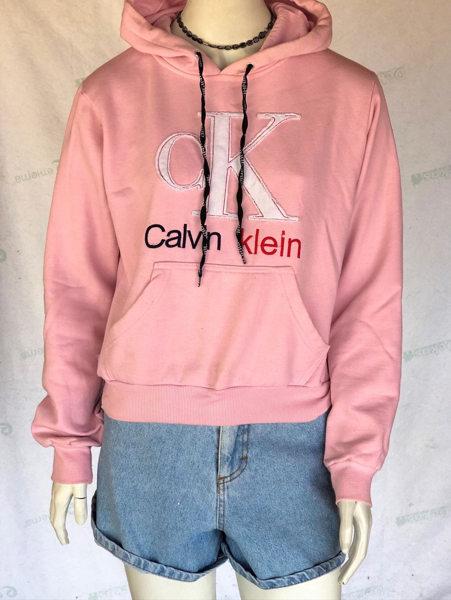 casaco moletom calvin klein