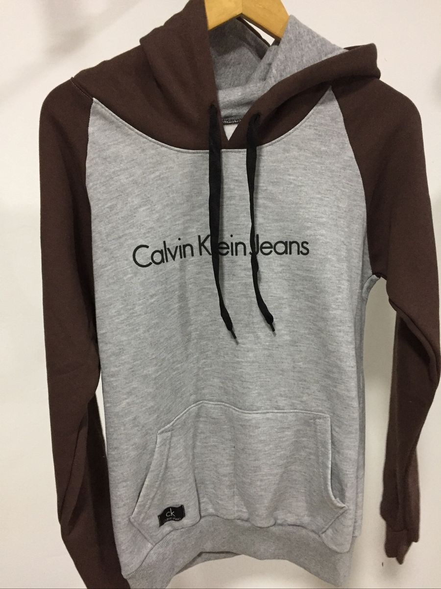 blusa moletom calvin klein