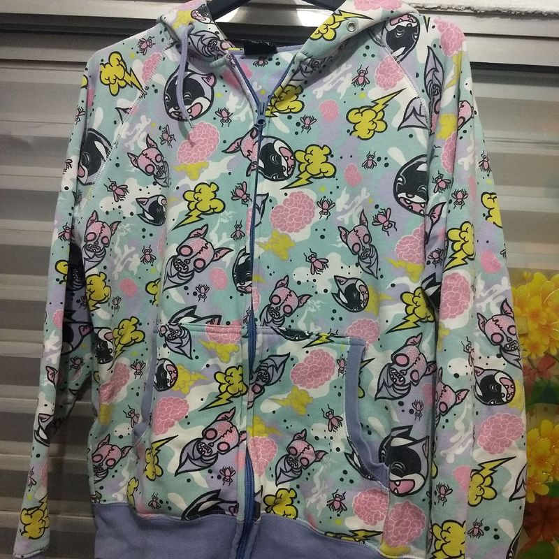 Moletom Cat S N Bat S Drop Dead Clothing Blusa Feminina Drop Dead Clothing Usado 33266382 enjoei