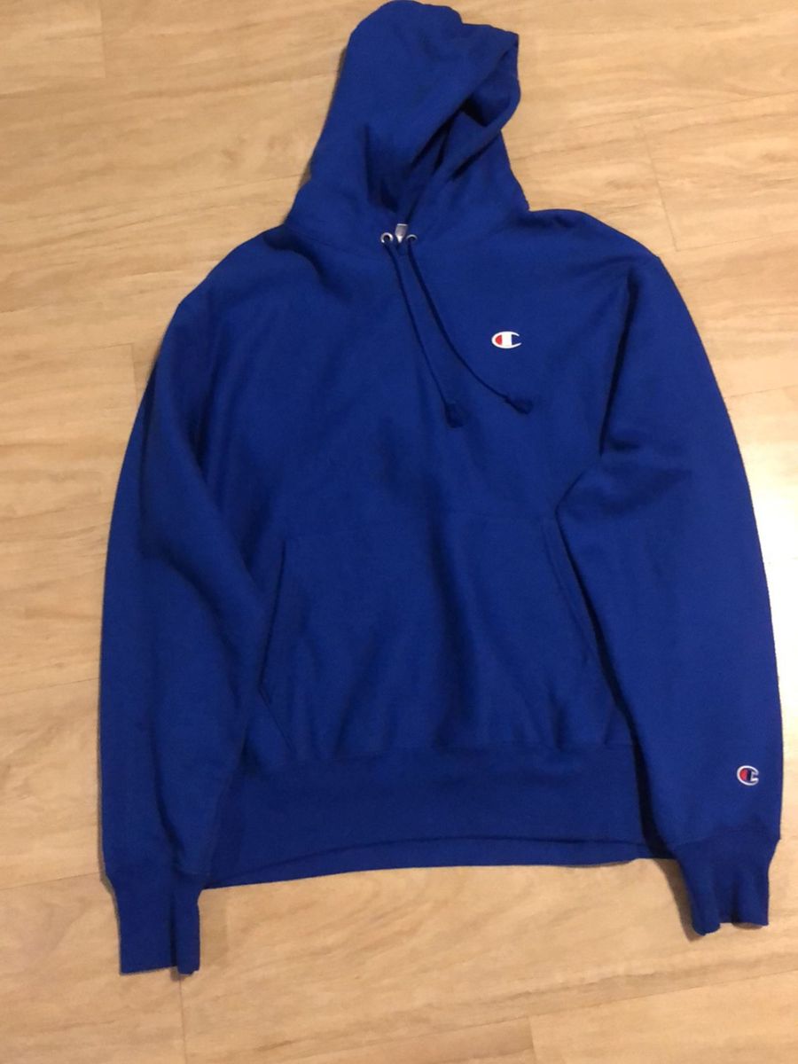 moletom champion azul
