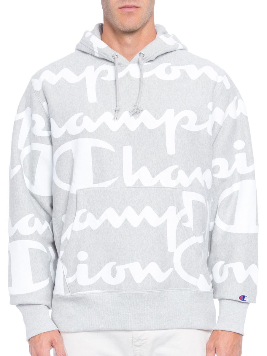 moletom champion cinza