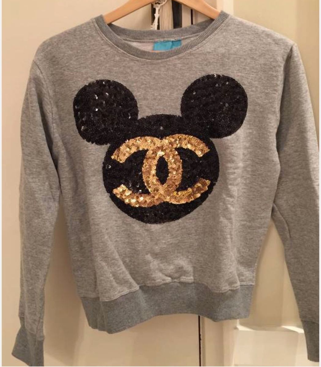 moletom chanel feminino