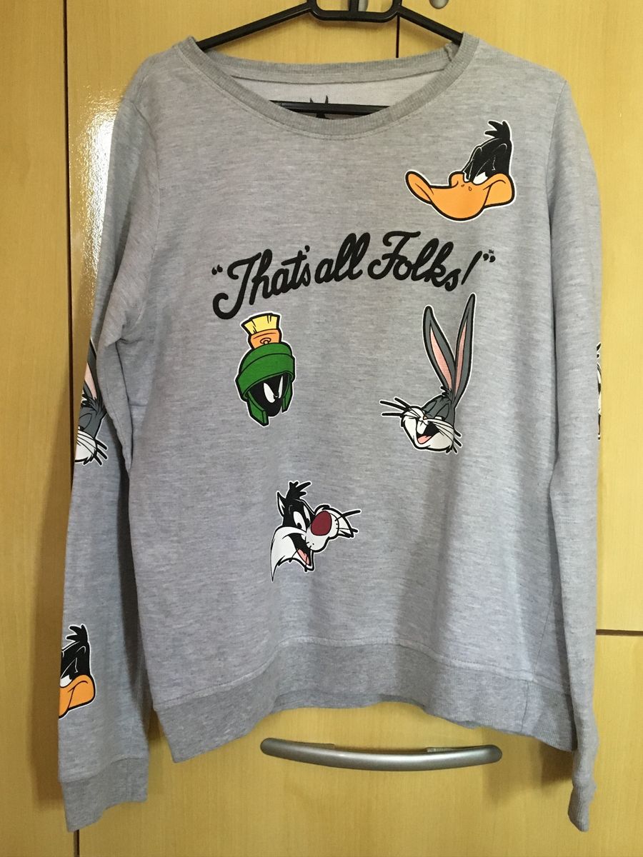 moletom looney tunes riachuelo