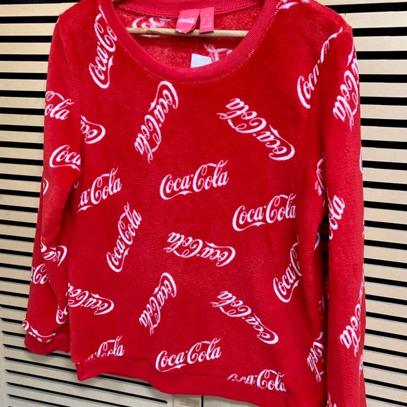 Moletom coca best sale cola feminino