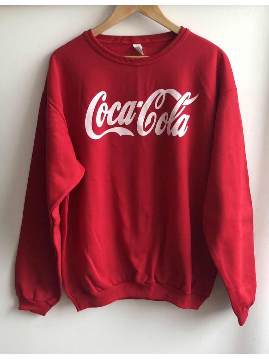 moletom da coca cola