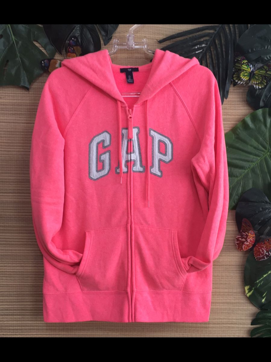 moletom gap feminino rosa