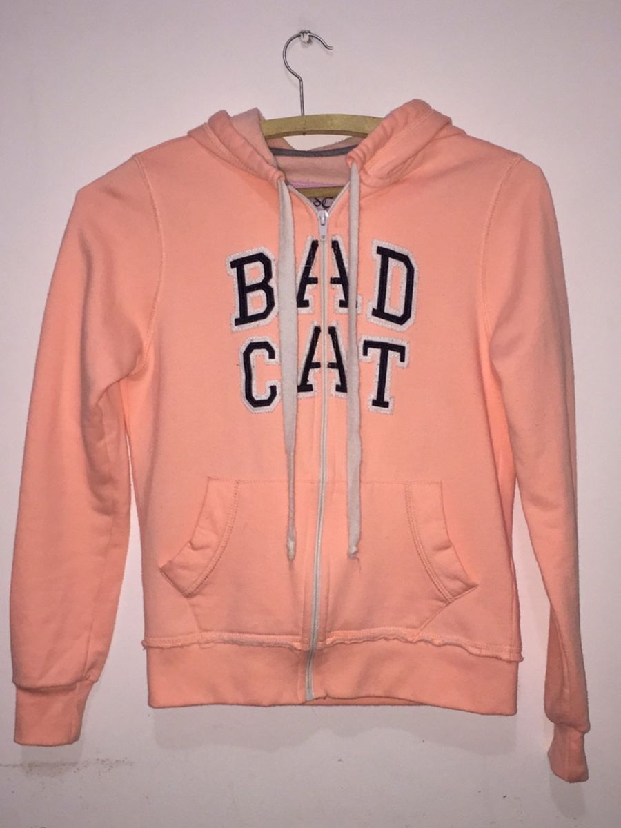 blusa moletom bad cat