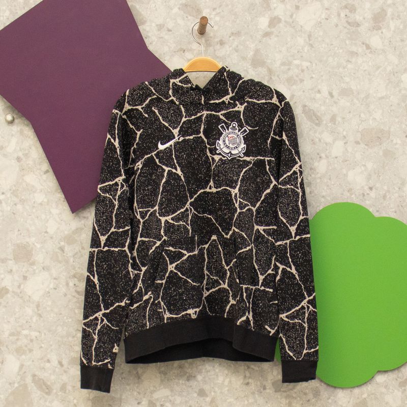 Moletom Corinthians Nike Gfa Canguru Nike Usado 109181142 enjoei