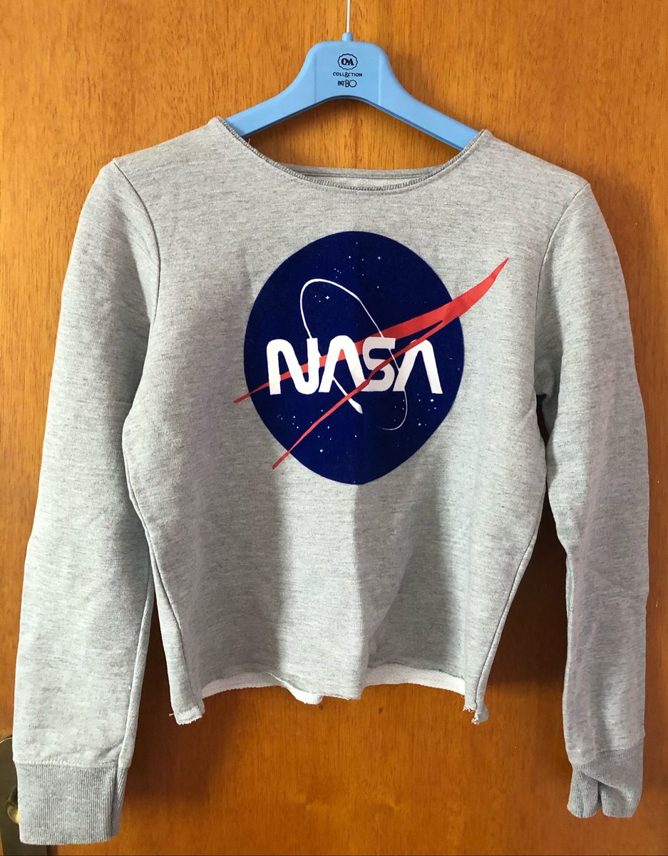 moletom da nasa feminino