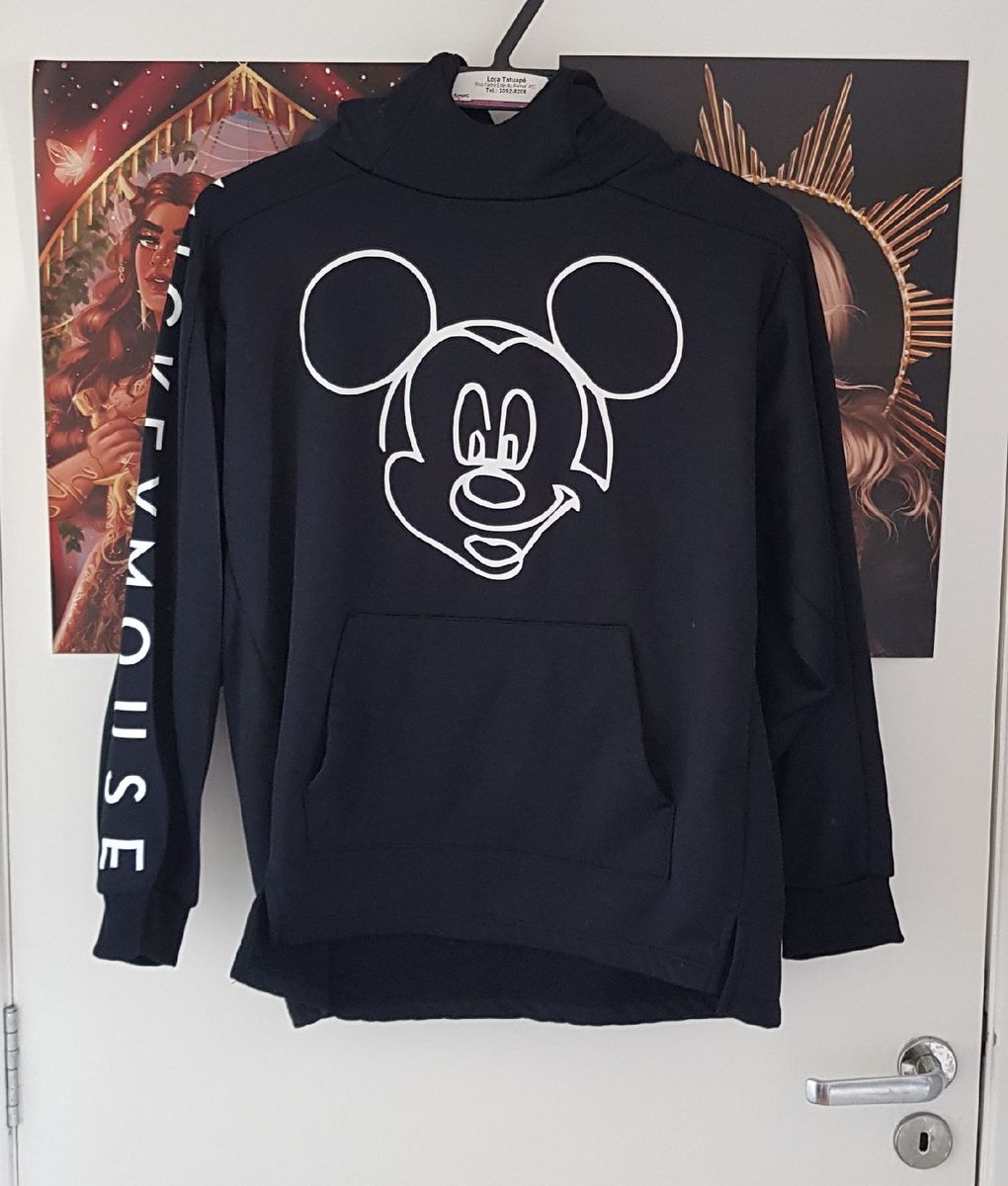Moletom Disney Zara Mickey Mouse Roupa Infantil para Menina Disney