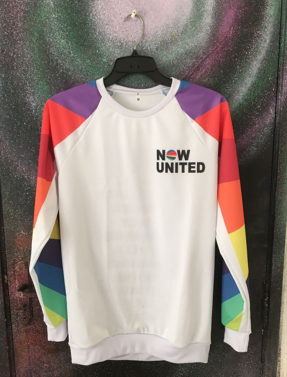 moletom now united branco