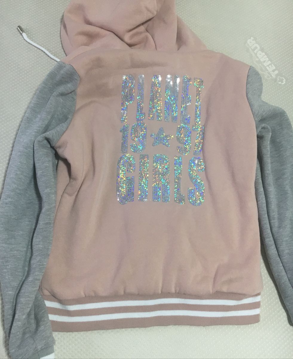 moletom dupla face feminino