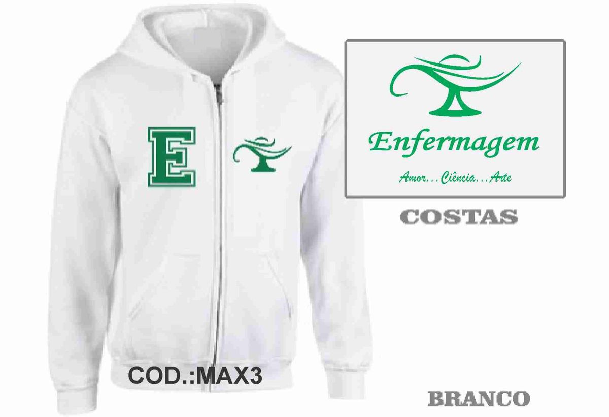 Moletom enfermagem best sale