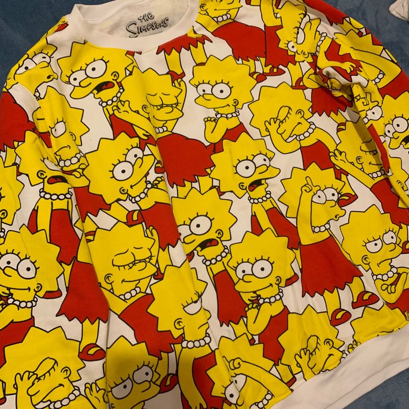 Moletom lisa best sale simpson renner