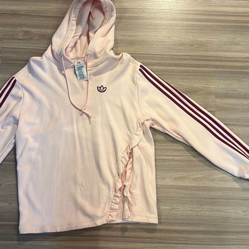 Moletom fechado best sale adidas feminino