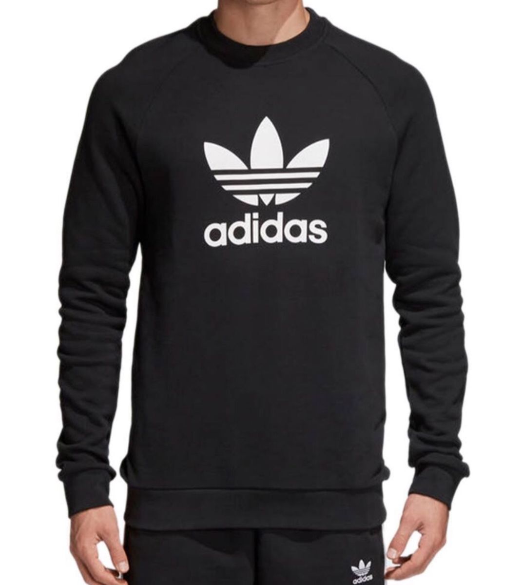 moletom fechado adidas originals