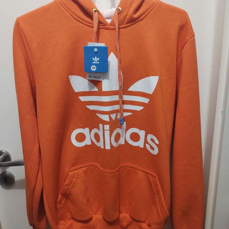 Moletom fechado best sale masculino adidas