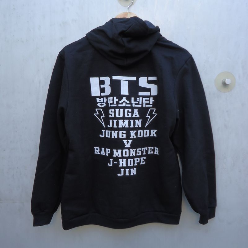 Moletom bts best sale rap monster feminino