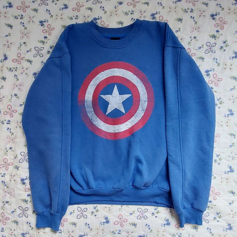 Moletom do sale capitao america feminino