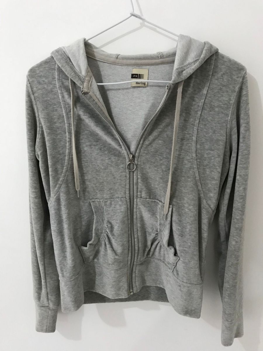 Moletom Feminino Hering Aveludado. | Casaco Feminino Hering Usado 30448075 | enjoei
