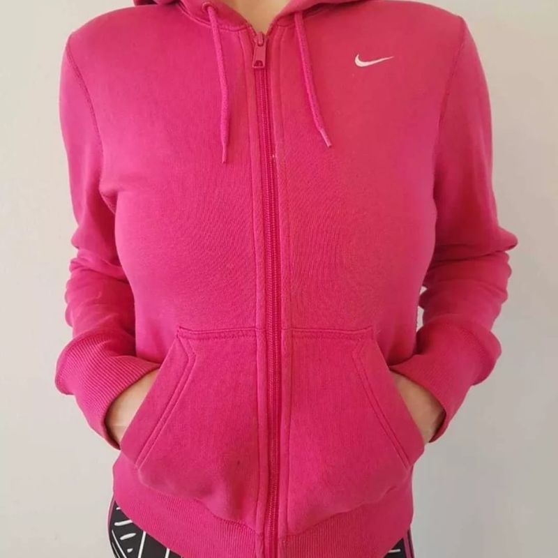 Moletom nike hot sale feminino rosa