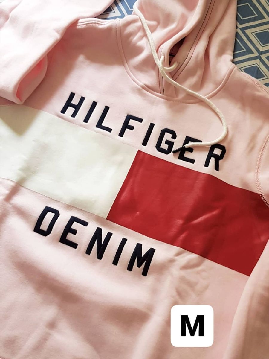 Moletom Feminino Tommy M | Blusa Feminina Tommy-Hilfiger Nunca Usado 37448141 | enjoei