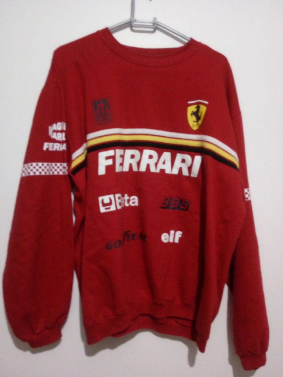 moletom da ferrari