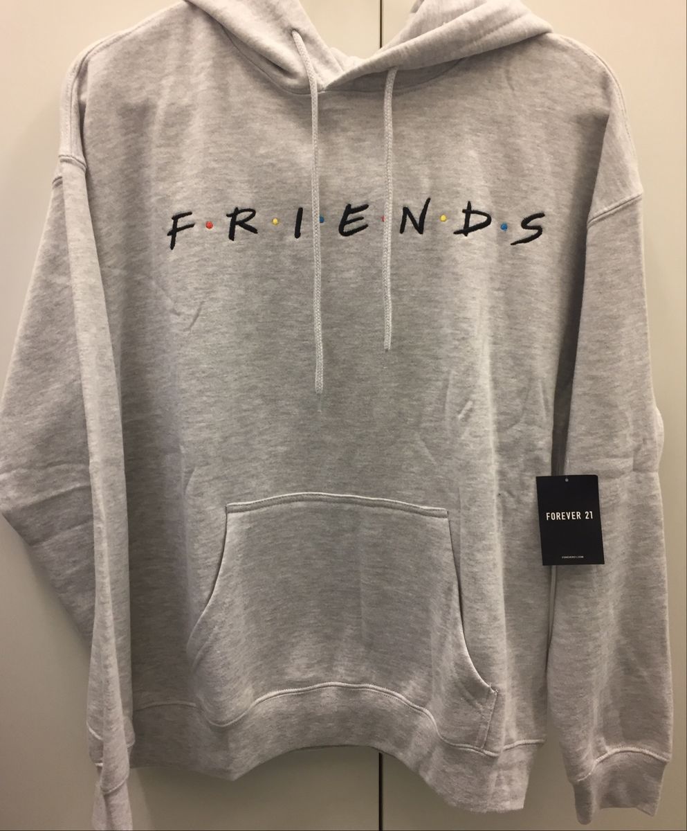 Moletom Friends Forever 21 | Blusa Feminina Forever 21 Nunca Usado 34567789 | enjoei