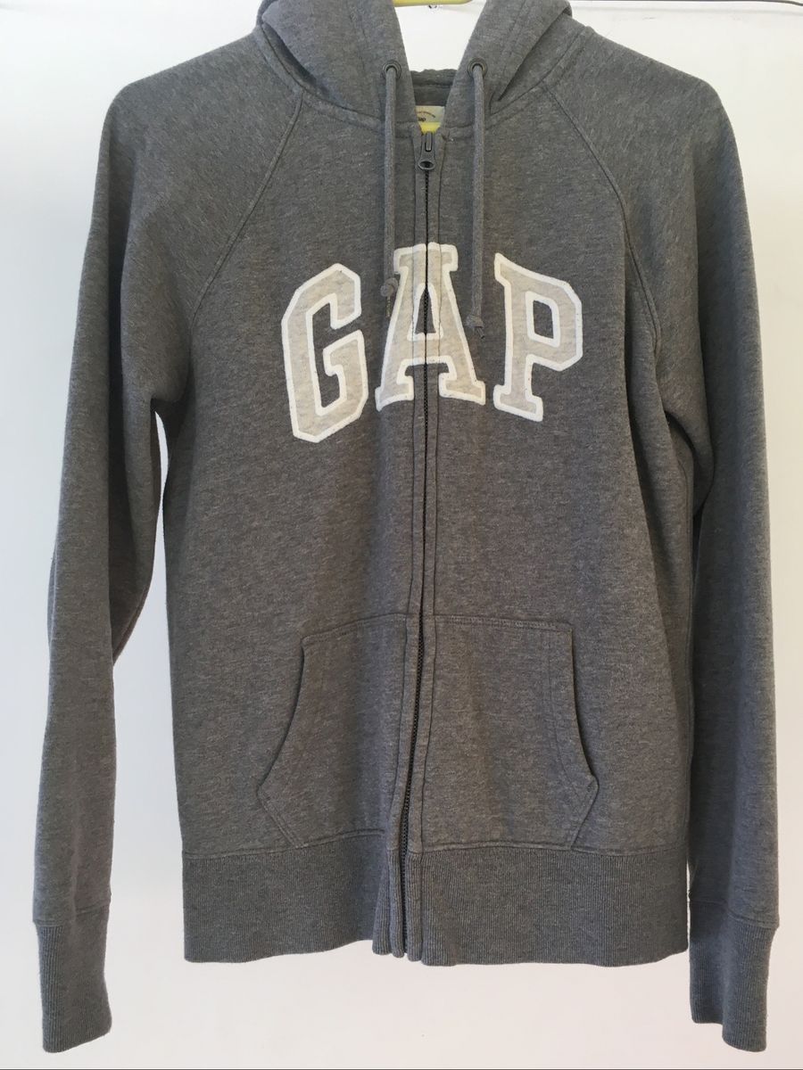 blusa da gap cinza