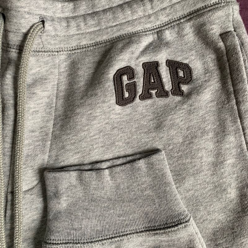 Calça moletom best sale gap masculino