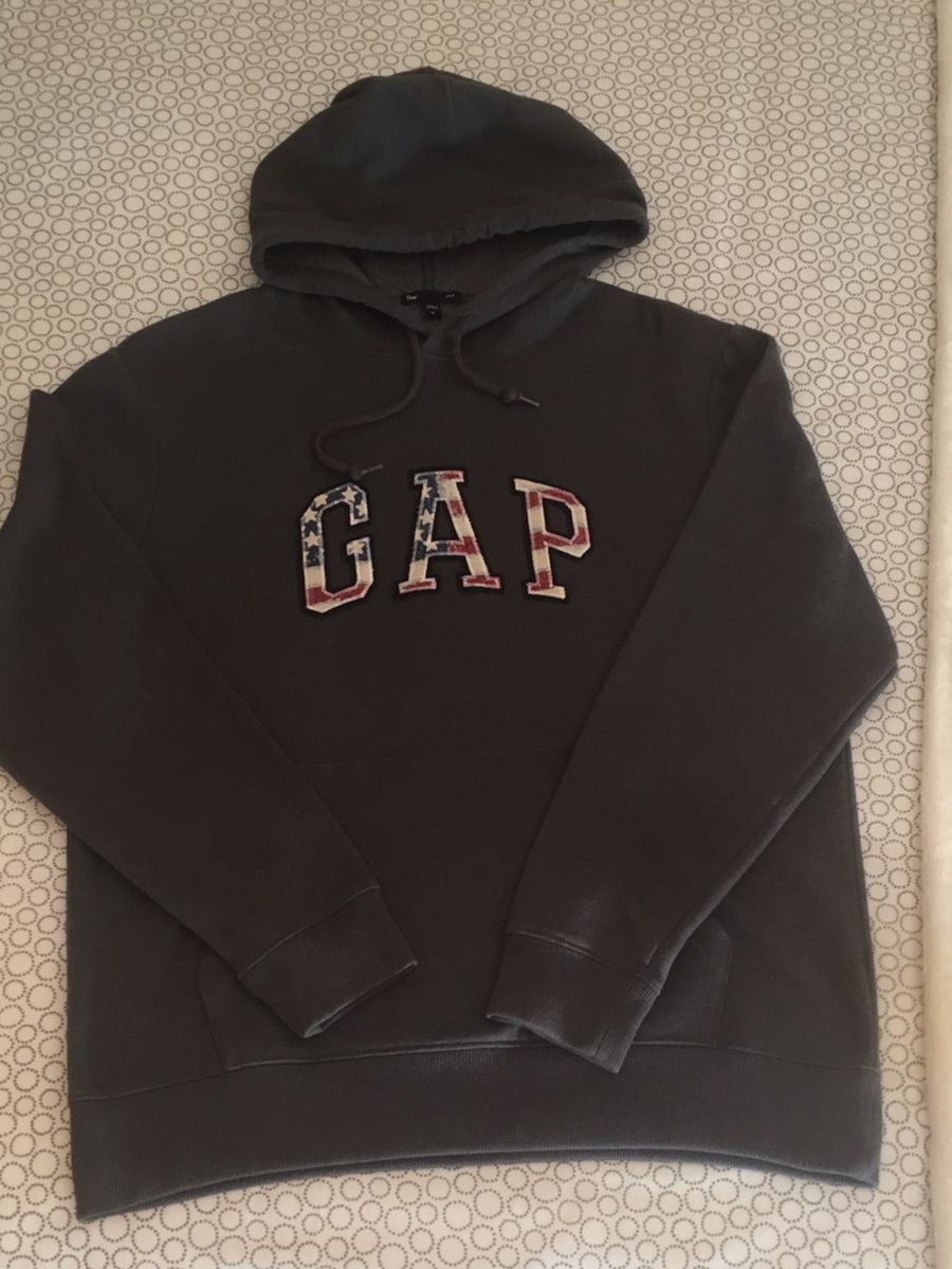 moletom gap branco masculino