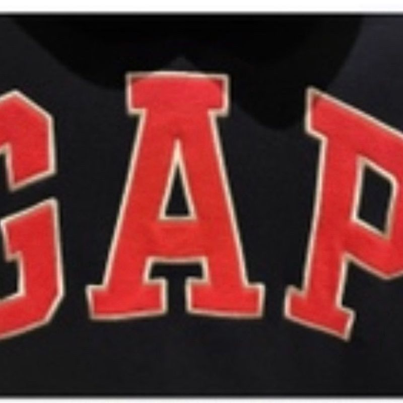 Moletom GAP Logo Relevo Feminino