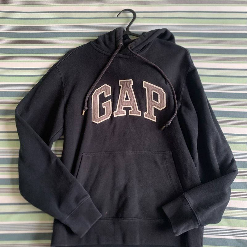 Casaco best sale gap preto