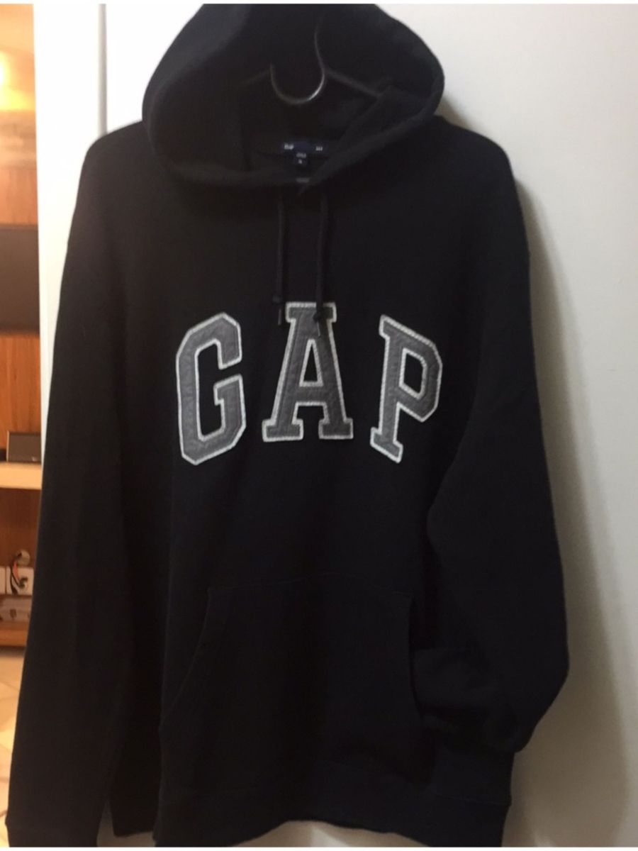 moletom gap feminino preto