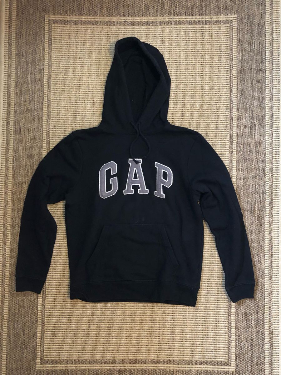 moletom gap preto feminino