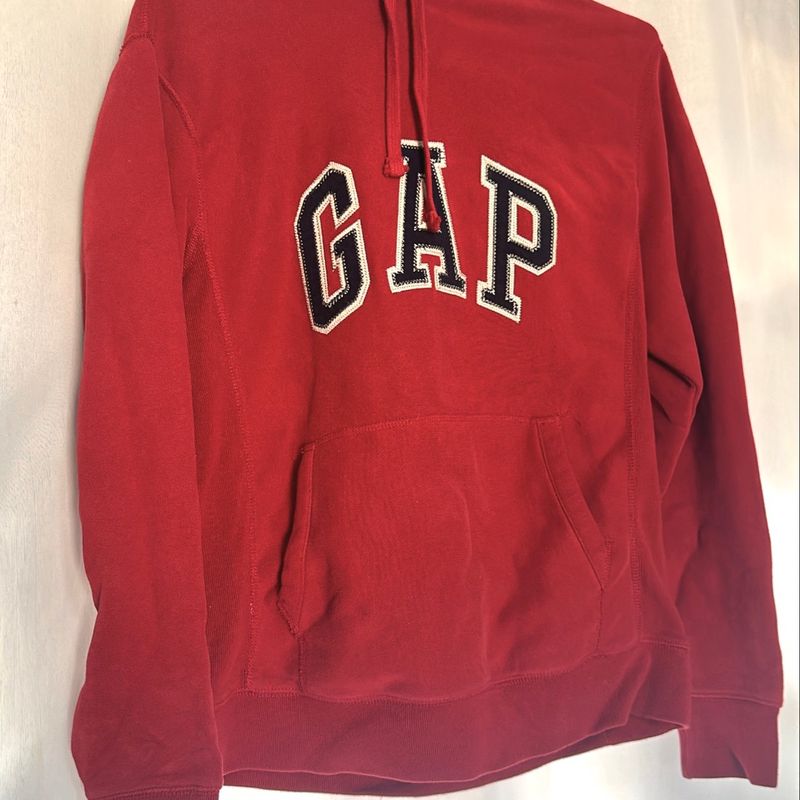 Moletom gap sale vermelho feminino