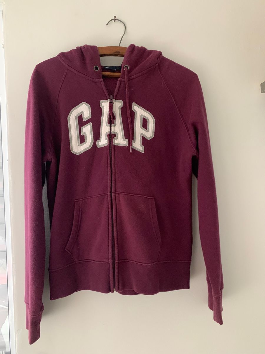 Moletom Gap Vinho Casaco Feminino Gap Usado 87989101 enjoei