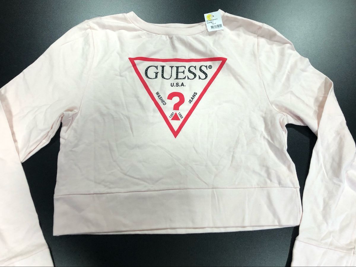 moletom guess feminino