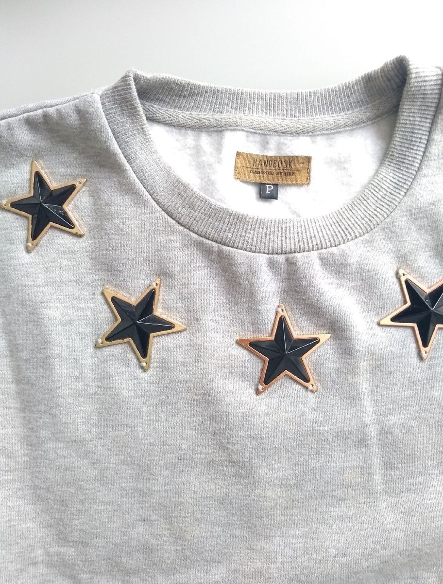 MOLETOM HANDBOOK SETAS PRETO visual data 8