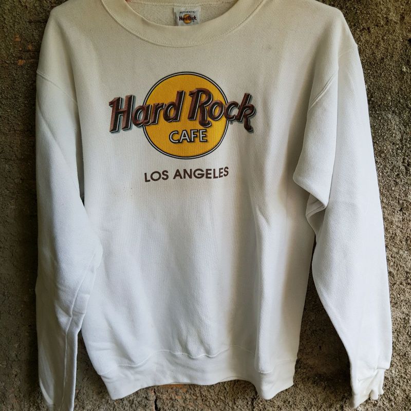 Moletom hard rock cafe hot sale cinza