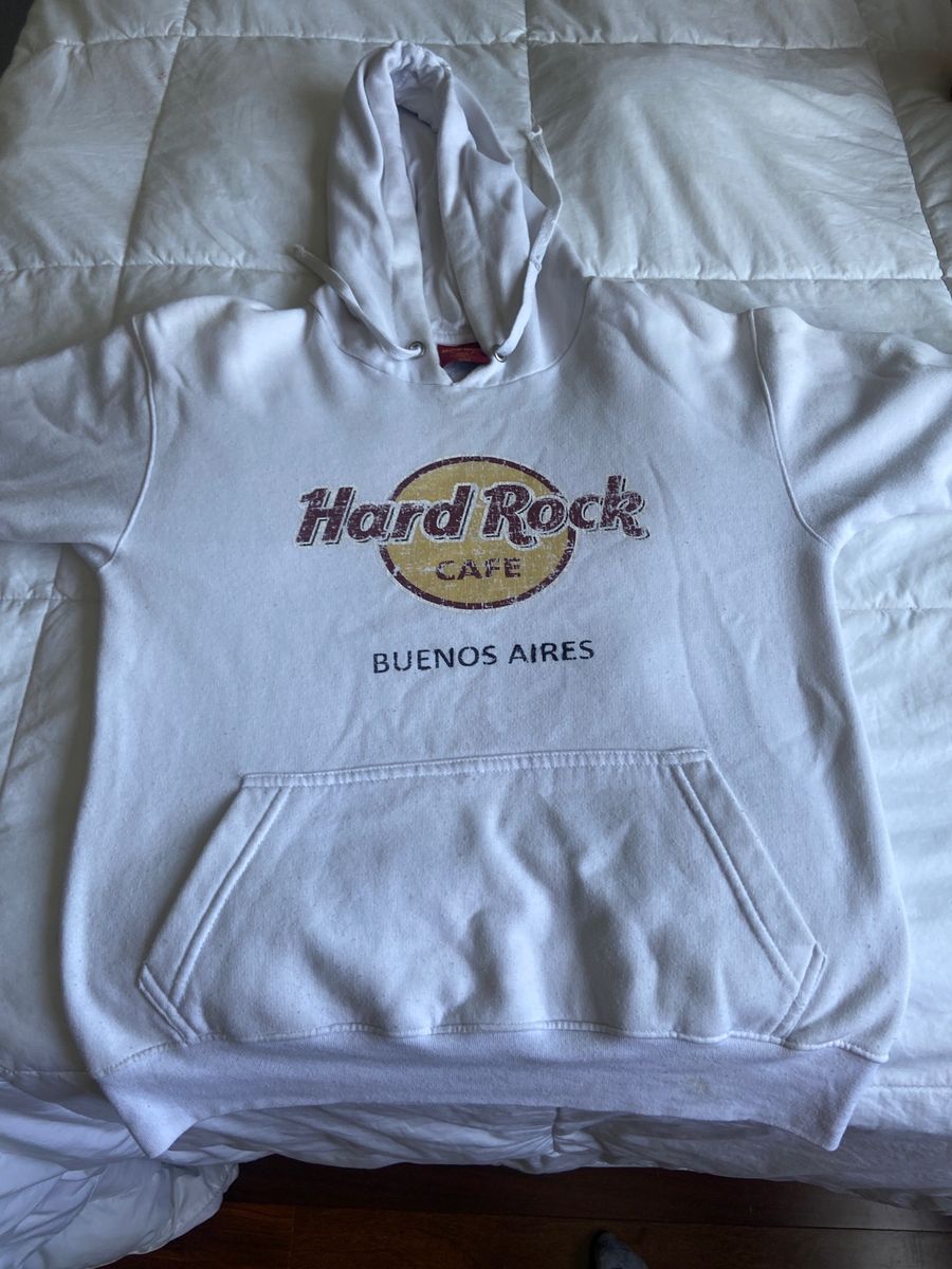 Hard Rock Cafe HARD ROCK CAFE Advertising T-shirt Men's XL equivalent cotton gray type Vintage Second Hand