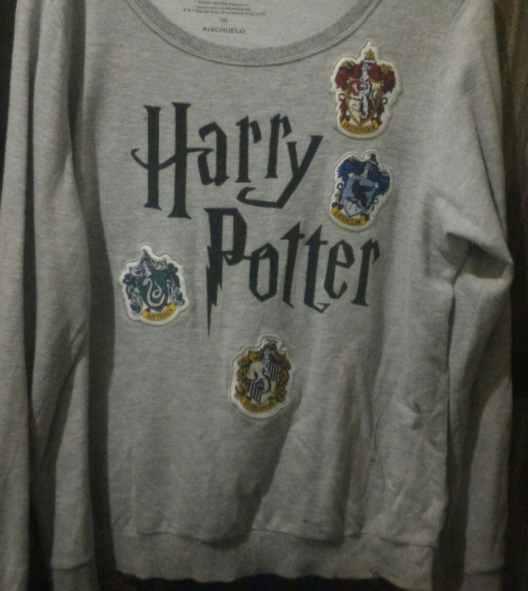 moletom riachuelo harry potter