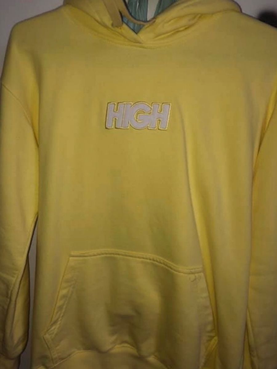 moletom high amarelo