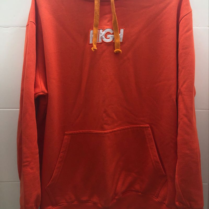 High Company Moletom High Laranja Moletom High Company Crewneck