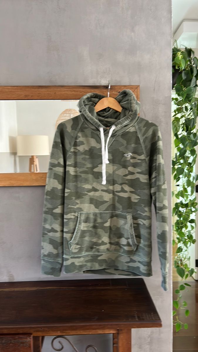 Moletom store hollister camuflado