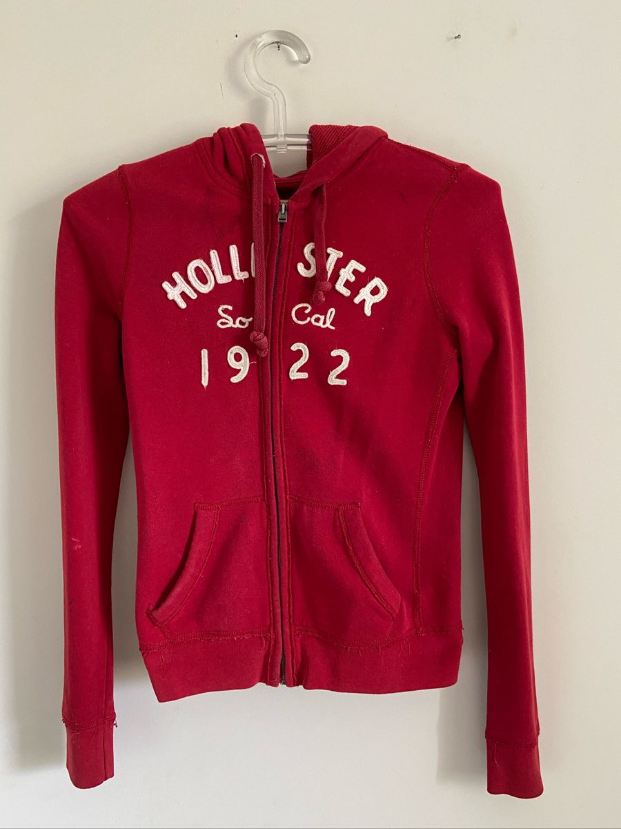 Moletom Hollister Feminino Blusa Feminina Hollister Usado