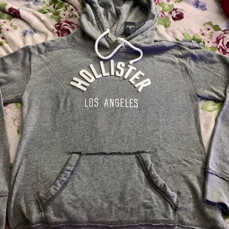 Moletom hollister shop feminino original