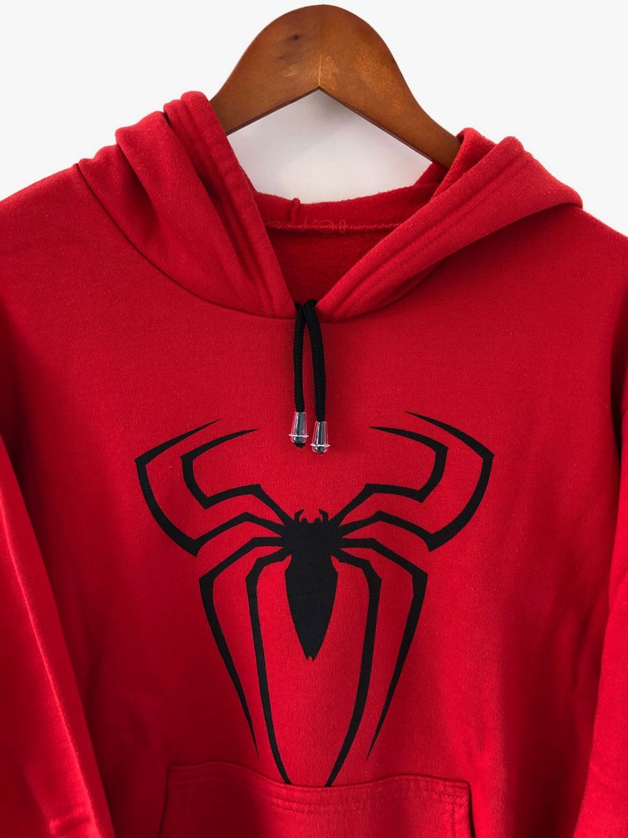 moletom homem aranha masculino