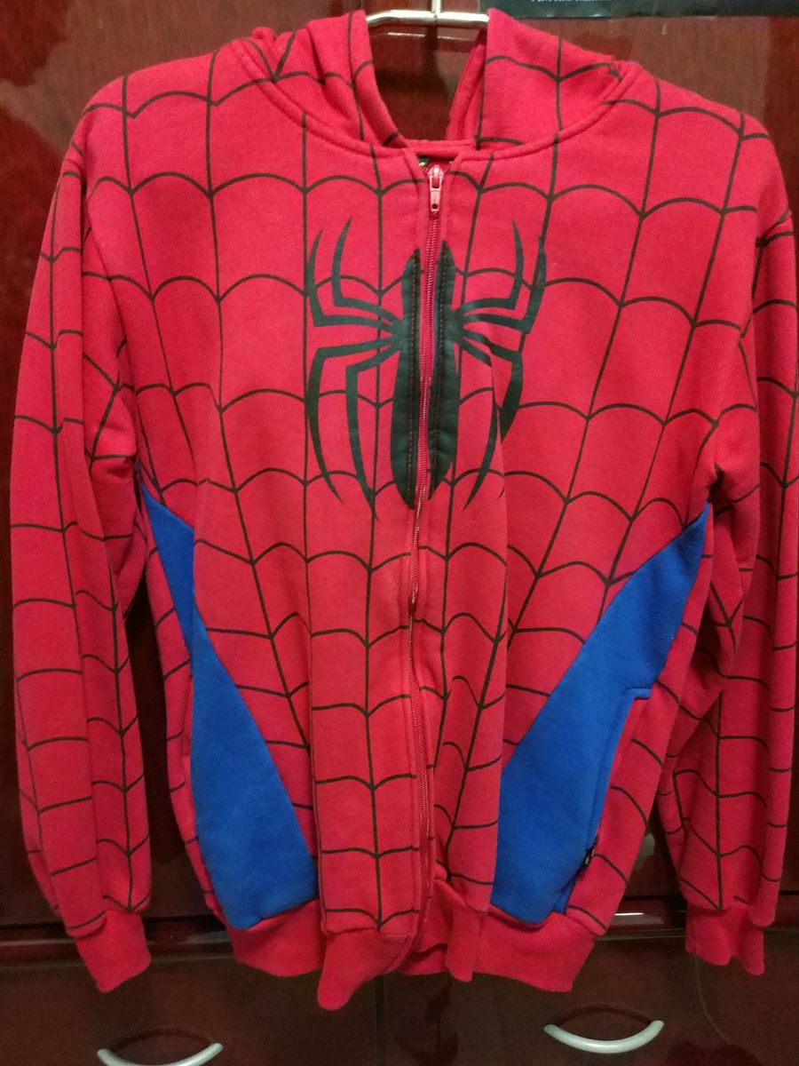 blusa moletom homem aranha