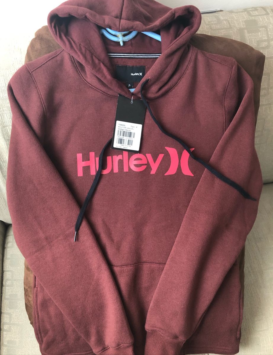 hurley moletom feminino